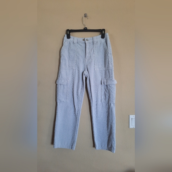 PacSun Pants - Lavendar Pacsun Corduroy Cargo Pants Loose Wide Baggy